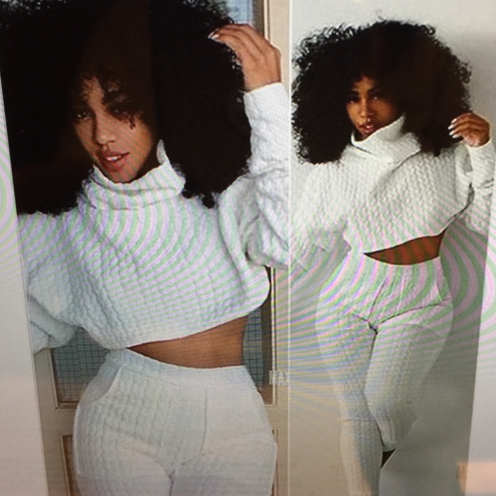 Retro Turtle Neck & Pants